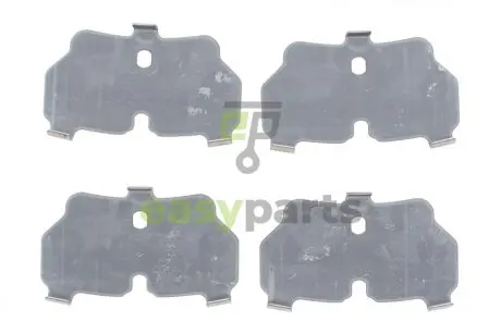 Комплект протискрипних пластин (задніх) Hyundai ix35/Tucson/Kia Sportage 09- FRENKIT 940142