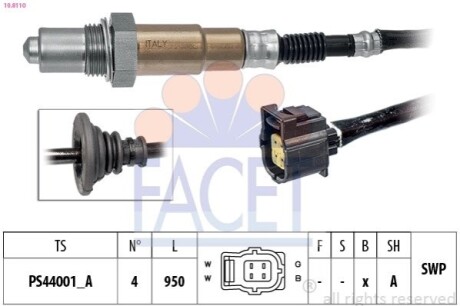 SONDA LAMBDA FACET 108110