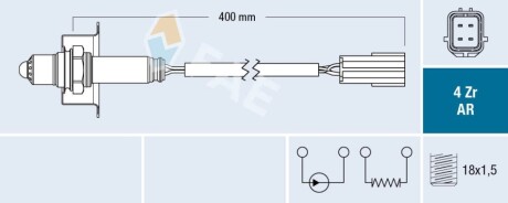 SONDA LAMBDA FAE 75643