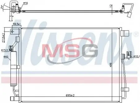 Автозапчасть NISSENS 940787