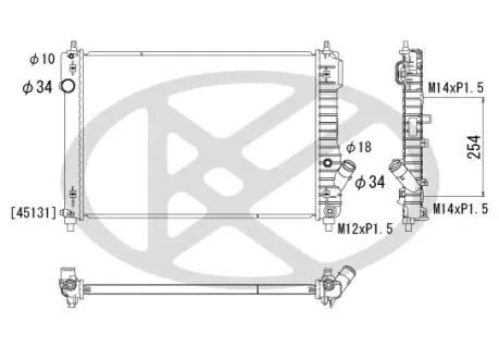 Автозапчасть KOYORAD PL312243R