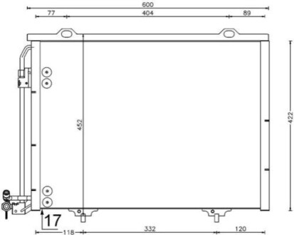 Автозапчасть MAHLE / KNECHT AC211001S