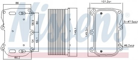 Автозапчасть NISSENS 90876