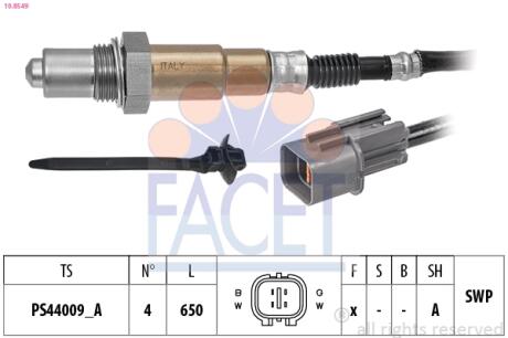 SONDA LAMBDA FACET 108549