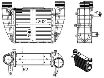 Автозапчасть MAHLE / KNECHT CI486000S