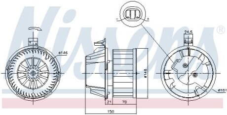 Автозапчасть NISSENS 87384