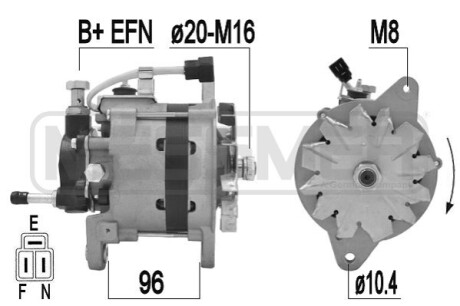 Автозапчасть ERA 210768A