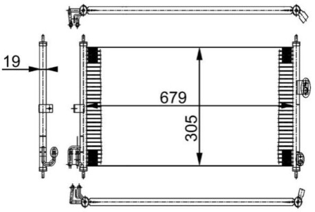 Автозапчасть MAHLE / KNECHT AC252000S