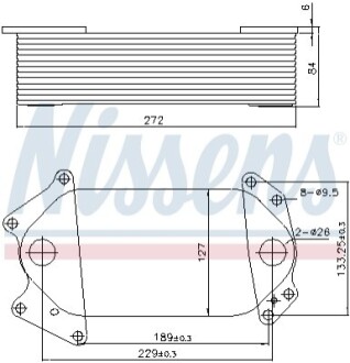 Автозапчасть NISSENS 91139