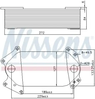 Автозапчасть NISSENS 91139