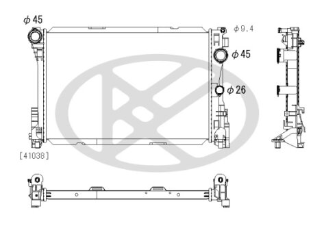 Автозапчасть KOYORAD PL413504