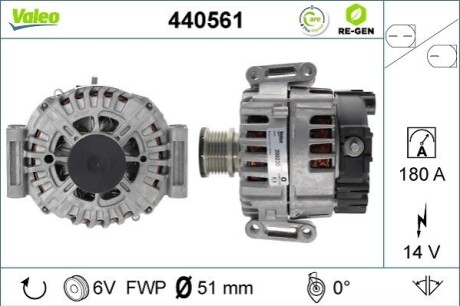 Автозапчасть Valeo 440561