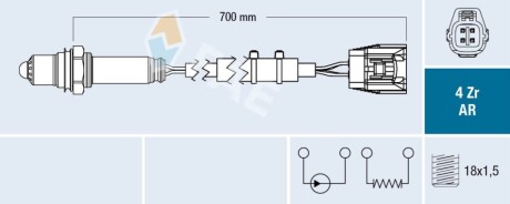 SONDA LAMBDA FAE 75652