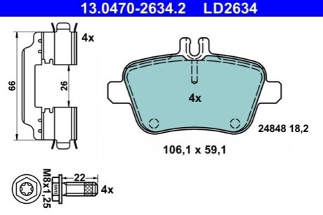 Автозапчасть ATE 13047026342