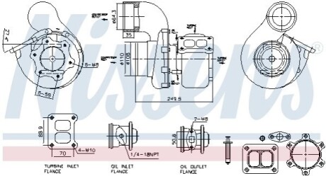 Автозапчасть NISSENS 93618