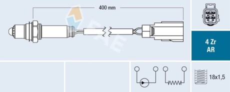 SONDA LAMBDA FAE 75630