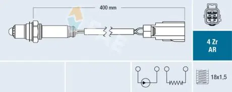SONDA LAMBDA FAE 75630