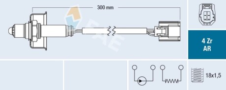 SONDA LAMBDA FAE 75644