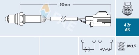 SONDA LAMBDA FAE 75637 (фото 1)