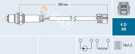 SONDA LAMBDA FAE 75632