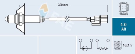 SONDA LAMBDA FAE 75608