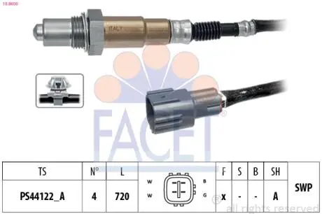 SONDA LAMBDA FACET 108600