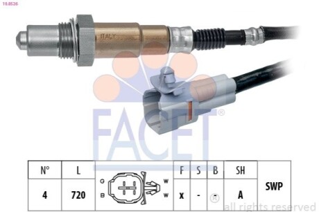 SONDA LAMBDA FACET 108526