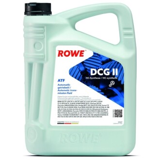 Олива HIGHTEC ATF DCG II (5L) (VW G 052 182/G 052 512/BMW DCTF-1/MB236.21) (коричн) ROWE 25067005099