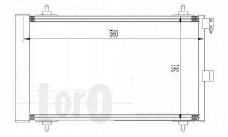 Автозапчасть DEPO / LORO 0090160008