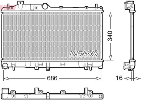 Автозапчасть DENSO DRM36025