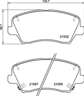 Автозапчасть BREMBO P30123