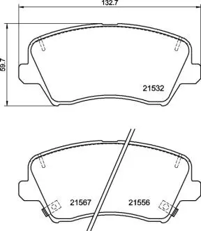 Автозапчасть BREMBO P30123