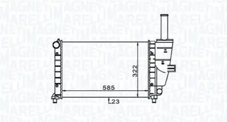 Автозапчасть MAGNETI MARELLI BM1871
