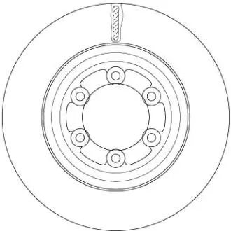 Фото автозапчасть TRW DF6736S Автозапчасть TRW DF6736S