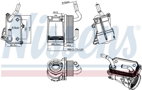 Автозапчасть NISSENS 91317