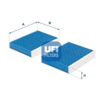 Фільтр салону антибактеріальний UFI 3429400