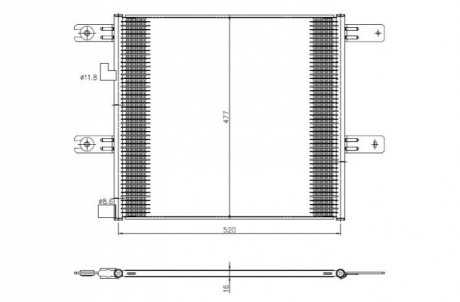 Автозапчасть NRF 350508