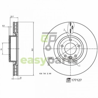 Автозапчасть FEBI BILSTEIN 177127