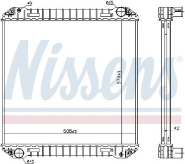 Автозапчасть NISSENS 623440