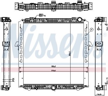 Автозапчасть NISSENS 67175