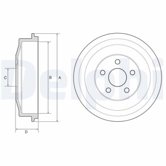 Автозапчасть Delphi BF640