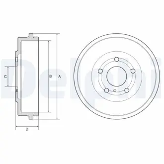 Автозапчасть Delphi BF639