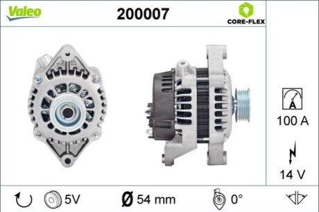 Автозапчасть Valeo 200007