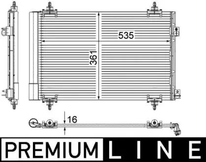 Автозапчасть MAHLE / KNECHT AC587000P