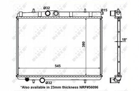 Автозапчасть NRF 56095