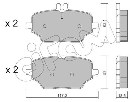 Автозапчасть CIFAM 82212730