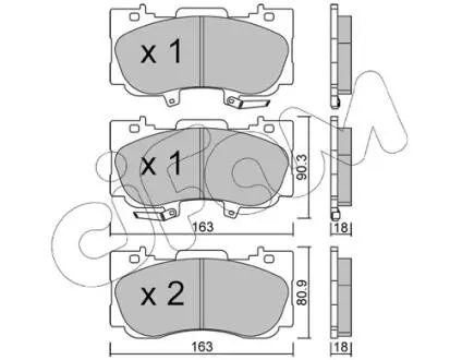 Автозапчасть CIFAM 82211830