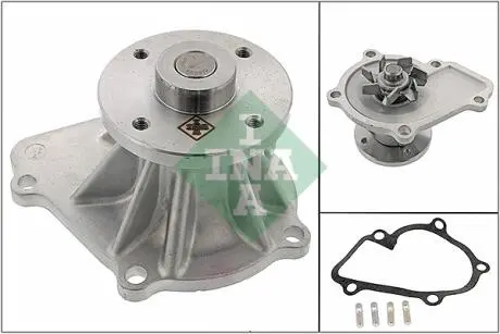 Помпа води Ford Maverick 2.4i 93-98/Nissan Terrano 2.4 93-07 INA 538050910