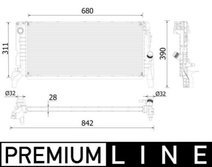 Автозапчасть MAHLE / KNECHT CR2311000P