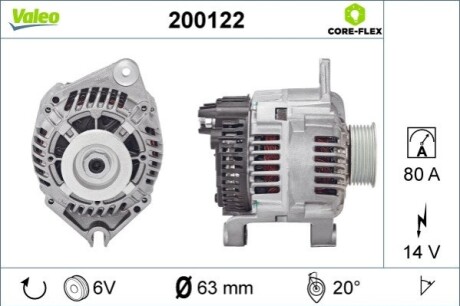 Автозапчасть Valeo 200122